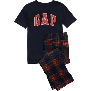 Chlapecké pyžamo Chlapecké pyžamo GAP V-U HOL 6 Tmavě modrá, Červená
