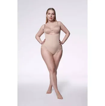 Stahovací kalhotky Zeštíhlující body pod poprsím 119 Natural - Julimex XL