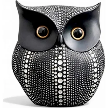 Stolní dekorace 15 cm černá