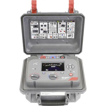 Multimetr Megger MIT525/2-EU ADVANCED 5kV IRT 2024 PIP tester izolací 5000 V, 10000 V, 15000 V, 15 TΩ