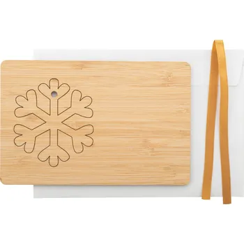 BooCard vánoční přání, sněhová vločka