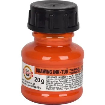 Koh-i-noor Koh-i-noor, tuš barevná 20g Varianta: oranžová