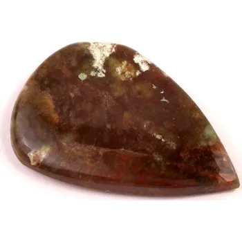 Přírodní kámen Kabošon Chrome Chalcedony č.5736 (36x25x5mm)