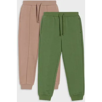 Sinsay - Kalhoty 2 pack - hnědá - 002FT-84X - 002FT-84X-128