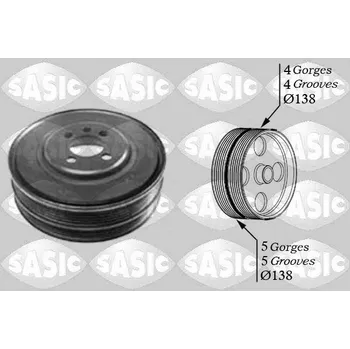 Řemenice, klikový hřídel SASIC 2156027