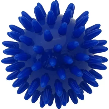 Masáž Kine-MAX Pro-Hedgehog Massage Ball - masážní míček ježek 6cm - modrý Masážní míček pro cílené uvolnění svalů a stimulaci prokrvení