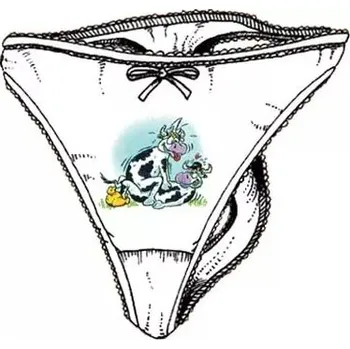 Kalhotky Kalhotky-Krávy - M klas_bílá