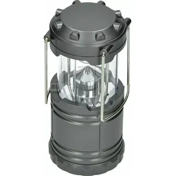 Stojací lampa Kempinková lampa 3 COB LED HIGHLANDER (Lehká, kompaktní a skládací kempingová lampa s novým, výkonnějším světelným zdrojem. Lampa má skládací kovová držadla pro nošení či zavěšení. )