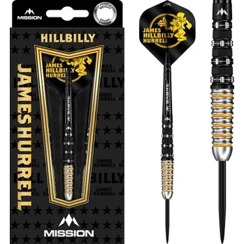 Šipky Mission James Hurrell 95% 24g steel