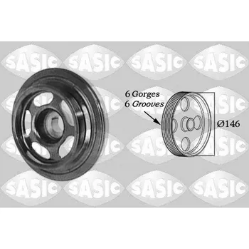 Řemenice, klikový hřídel SASIC 2156059