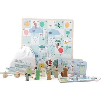 Hračka Vilac Sada her se zvířátky pro nejmenší 4 v 1