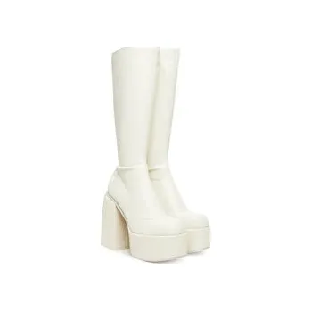 Dámské kozačky Kozačky Naked Wolfe Spice Bílá 37