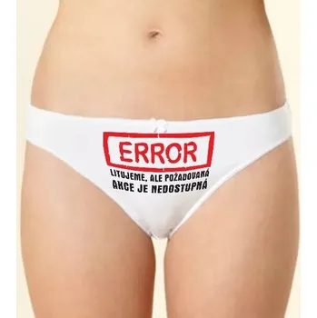 Kalhotky Kalhotky - litujeme, ale... - M klas_bílá