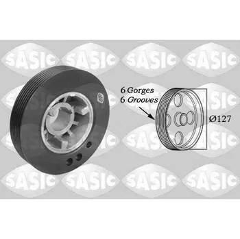 Řemenice, klikový hřídel SASIC 5150H60