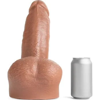 Dildo Mr. Hankey’s Toys Omega Dildo LG/XL, prémiové silikonové dildo s Vac-U-Lock 29,3 x 6,2–8,3 cm