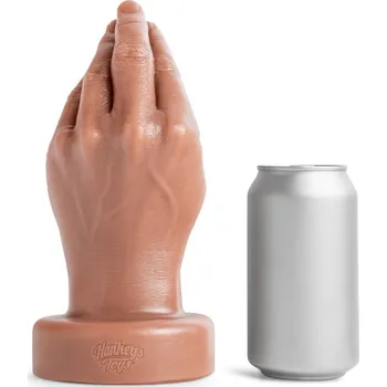 Anální kolík Mr. Hankey’s Toys Handyman XL, prémiový silikonový anální kolík 21,7 x 6,3–8,9 cm