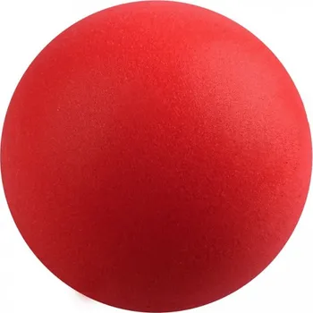 Masážní míček Soft míček hladký, 4 cm Červená