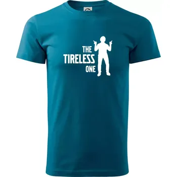 Pánské tričko Bachelor party - The tireless one - Klasické pánské triko vyšší gramáže - S ( Petrolejová )
