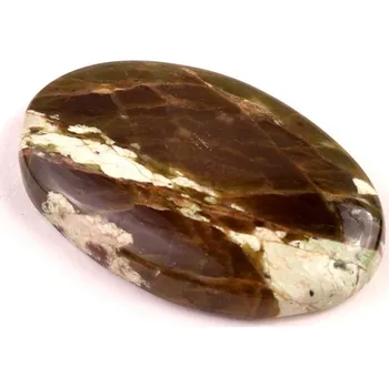Přírodní kámen Kabošon Chrome Chalcedony č.5751 (41x26x8mm)