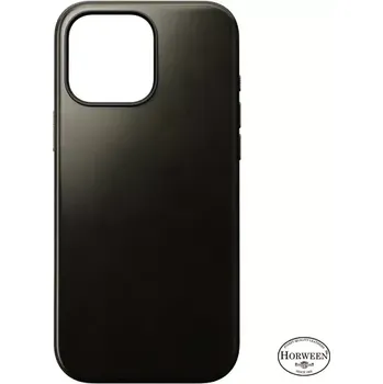 Pouzdro na mobilní telefon Nomad Modern Leather Case Kožený kryt pro Apple iPhone 16 Pro green chrome (NM01688785)