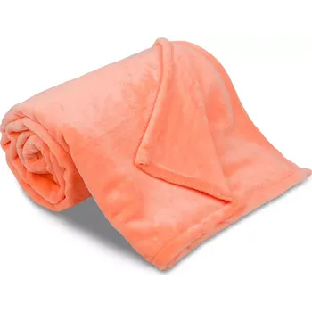 deka Deka mikroflanel USW - lososová