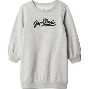 Dámské šaty Dívčí šaty GAP BABY 2Y Šedá, Černá