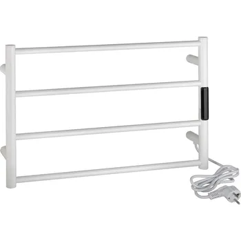Radiátor Elektrický sušák ručníků 560x370x90 mm, 63 W, nerez, bílá 704151084