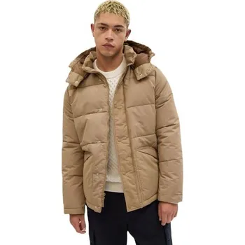 Pánská bunda GAP V-HOODED S Hnědá