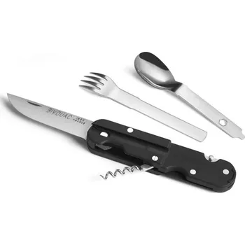 Pracovní nůž TB Outdoor Kempingový Nůž Bivouac Black