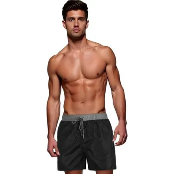 Pánské plavky Pánské kraťasy černé-šedé