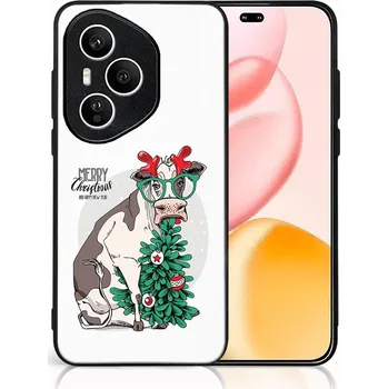 Vánoční dekorace VSECHNONAMOBIL 120449 MY ART Kryt s vánočním designem Honor 400 Pro 5G MERRY CHRISTMAS (074)