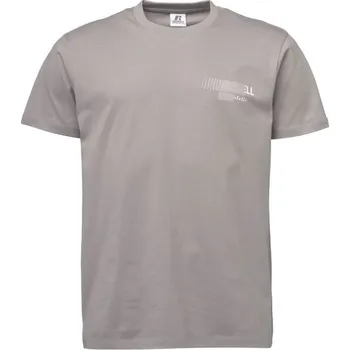 Pánské tričko Pánské tričko Russell Athletic SMALL LOGO M Šedá, Bílá