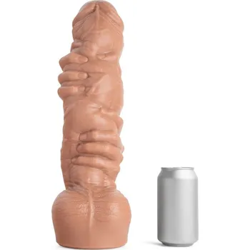Dildo Mr. Hankey’s Toys Dana’s Grip XXXL, prémiové silikonové dildo s Vac-U-Lock 40,4 x 8,6–12,1 cm