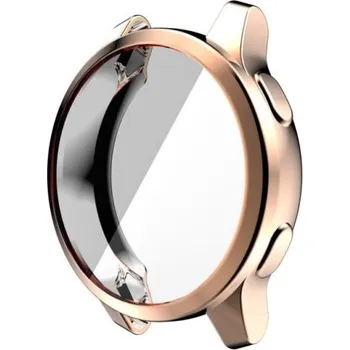 Příslušenství k chytrým hodinkám Silikonový kryt pro Garmin Vivoactive 4S měděný