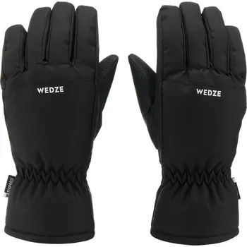 WEDZE Dětské lyžařské rukavice 100 14 LET ČERNÁ