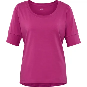 Pánské tričko 713219 - Tchibo - Sportovní tričko s polodlouhým rukávem - pro ženy - vel. L 44/46 - barva: červená