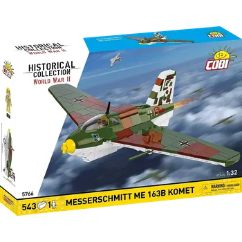 Stavebnice COBI Německé proudové stíhací letadlo Messerschmitt Me 163B COBI 5766 World War II 1:32