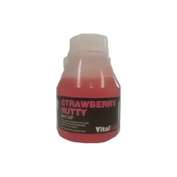 Návnadové aroma Vitalbaits Dip Strawberry Nutty 250ml (05-0016)