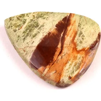 Přírodní kámen Kabošon Chrome Chalcedony č.5733 (35x29x6mm)