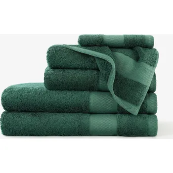 Ručník Bambusový ručník/osuška - smaragdově zelený 50 x 100 cm