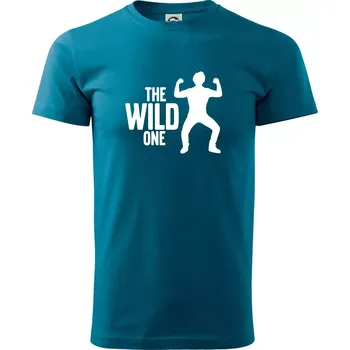Bachelor party - The wild one - Klasické pánské triko vyšší gramáže - 2XL ( Petrolejová )