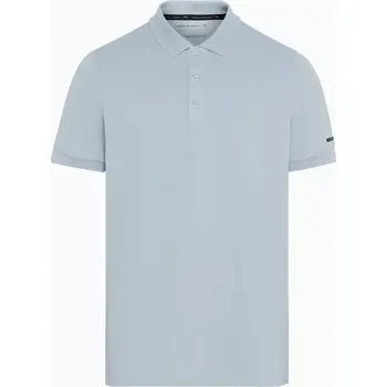 Pánské tričko PORSCHE DESIGN Men's Polo Shirt Polokošile tričko s límečkem a knoflíčky světle šedá (Sportovní polokošile s faktorem 30+ UV ochranou. Univerzální jako klasické polo triko. Rychleschnoucí a chladivé jako funkční košile.)