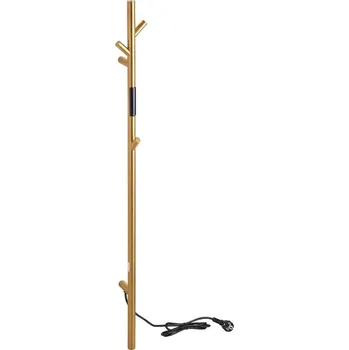 Radiátor Elektrický sušák ručníků 1180 mm, tyč, 30W, nerez, mat, zlatá 704153015
