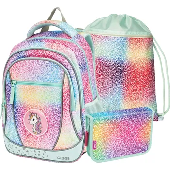 Školní batoh Stil Školní set 3dílný s klopou