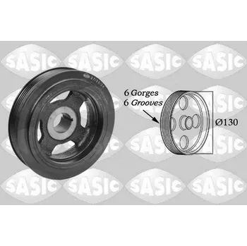 Řemenice, klikový hřídel SASIC 2156049