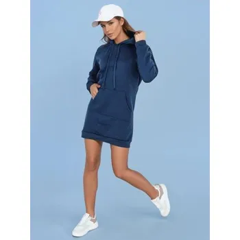 Dámská mikina Dámská mikina TIMMY, dlouhá, s kapucí, oversize, tmavě modrá