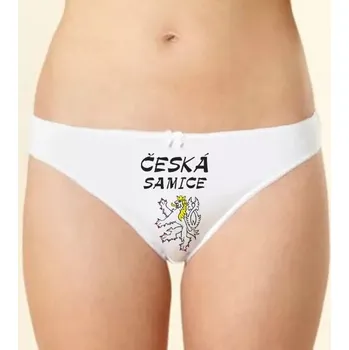 Kalhotky Kalhotky - česká samice - XL klas_bílá