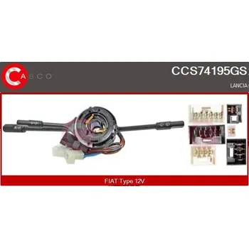 Spínač řízení CASCO - PRZEŁĄCZNIKI SZYB,ZESPOLONE CCS74195GS