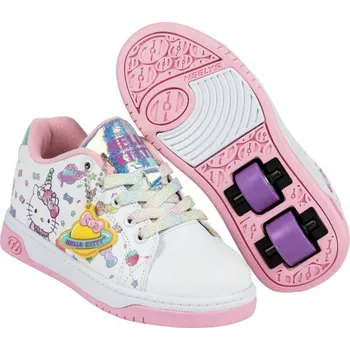 Kolečkové brusle Heelys - Split X2 - Hello Kitty White/Pink - koloboty Velikost boty: 33