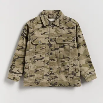 Reserved - Maskáčová bunda - zelená - 042FO-87J - 042FO-87J-116